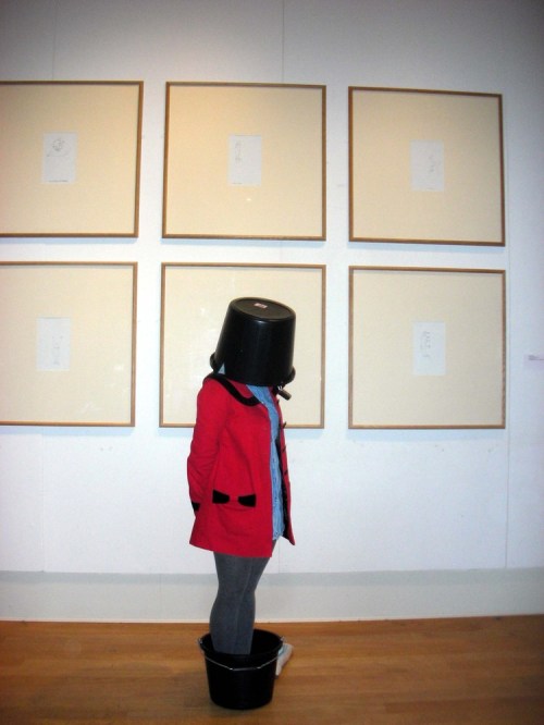 Anna_conneally_two_buckets_erwin_wurm_one_minute_sculpture