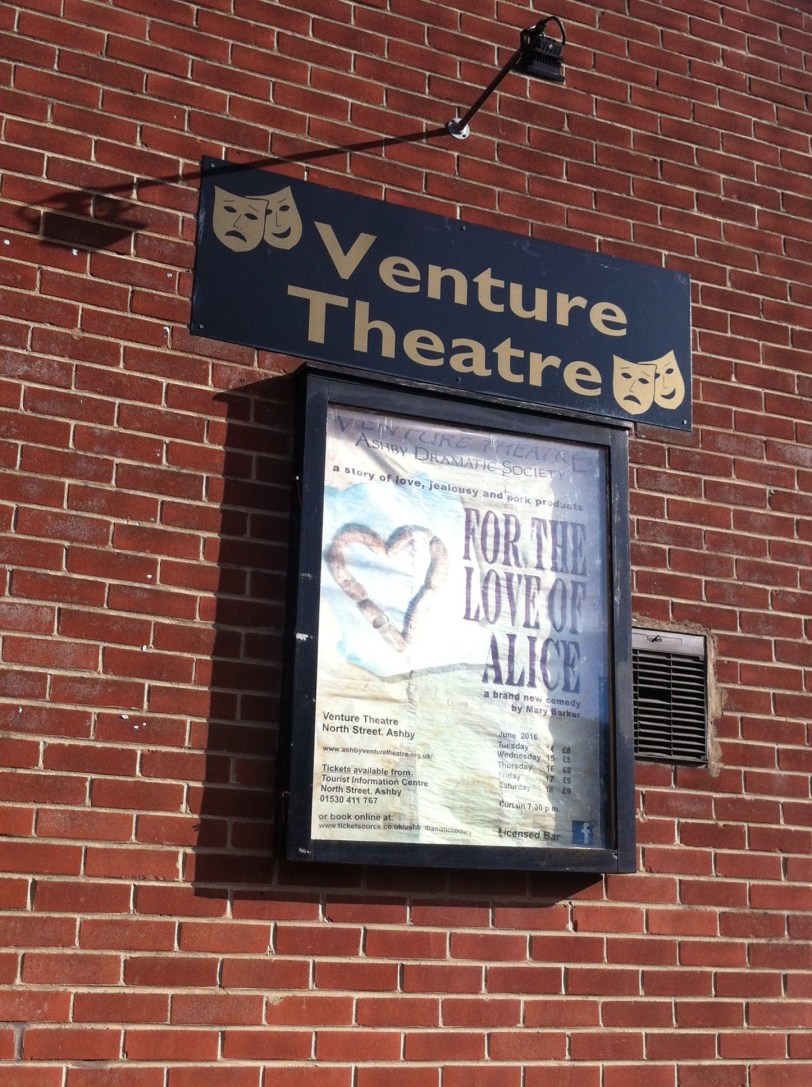 Venture Theatre  community theatre in the heart of North West Leicestershire Paul Conneally