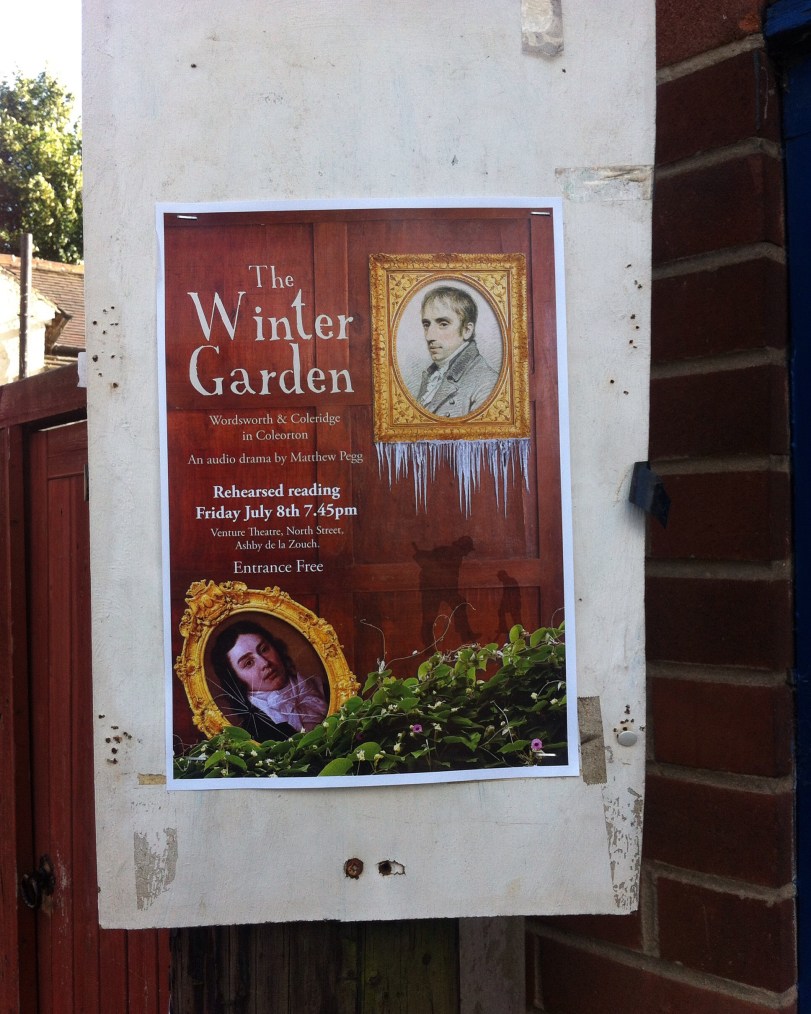poster The Winter Garden Wordswoth and Coleridge at Coleorton Hall