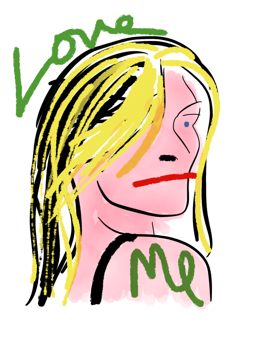 Fine art artist Paul Conneally Little Onion culture digital print poet