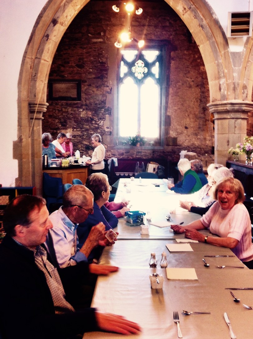 Belton parish church Leicestershire community lunch club - Paul Conneally May 2017