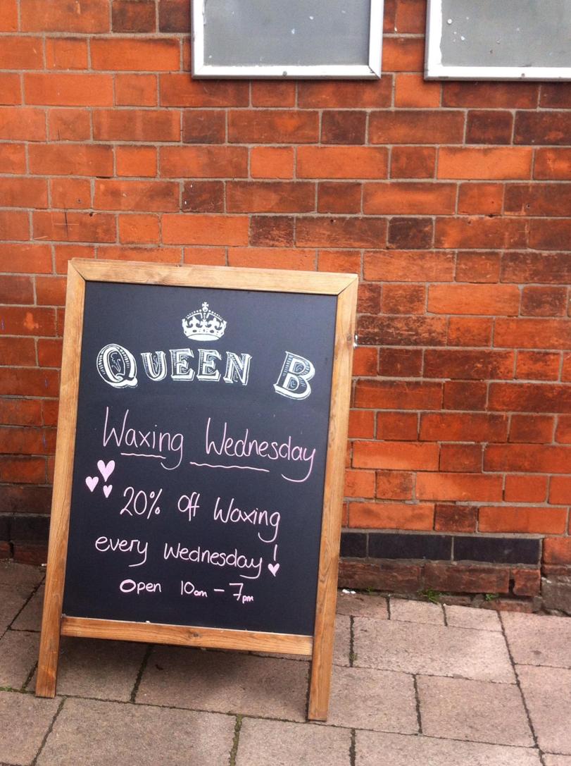 Waxing Advert Street Photography Loughborough 2017 Paul Conneally May 2017 psychogeography